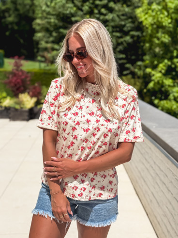 T-shirt Rosanna - Crème