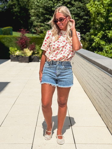 T-shirt Rosanna - Crème