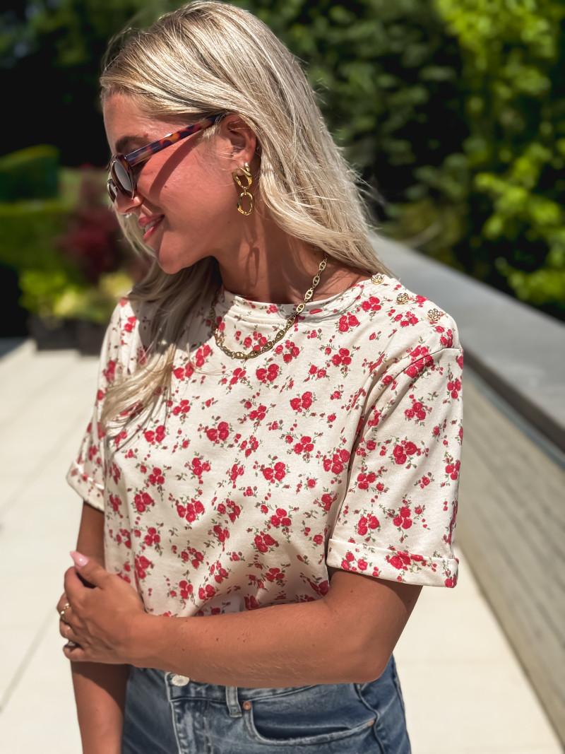 T-shirt Rosanna - Crème
