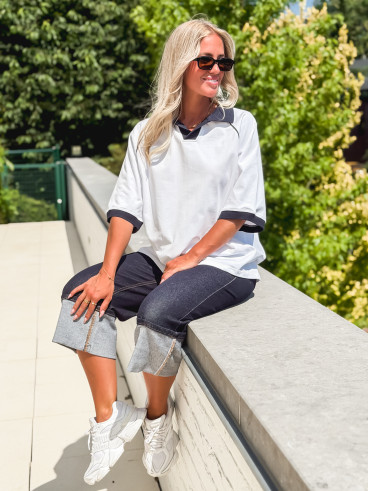 Polo Edma - Blanc