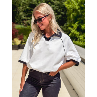 Polo Edma - Blanc