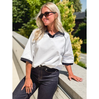Polo Edma - Blanc