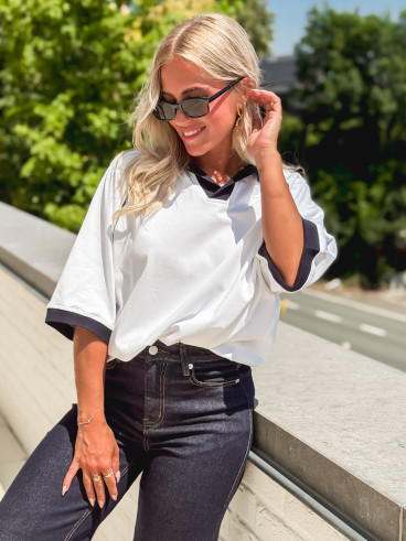 Polo Edma - Blanc