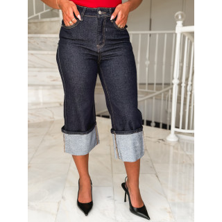 pantacourt Talia - Bleu foncé