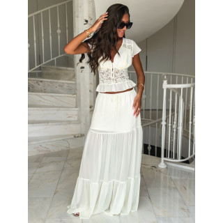 Blouse Lisona - Crème