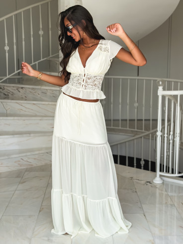 Blouse Lisona - Crème