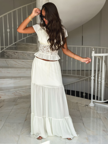 Blouse Lisona - Crème