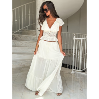 Blouse Lisona - Crème