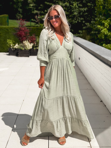 Robe longue Midoli - Vert