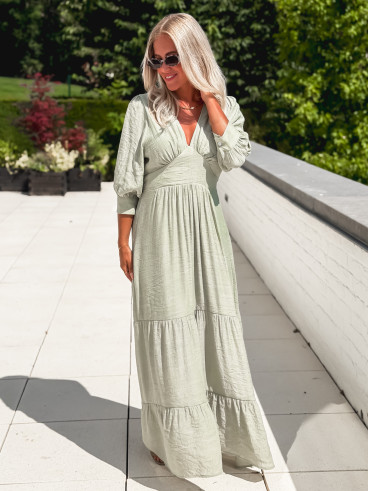 Robe longue Midoli - Vert