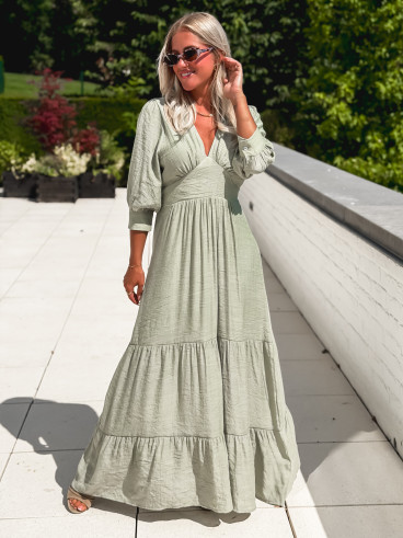 Robe longue Midoli - Vert