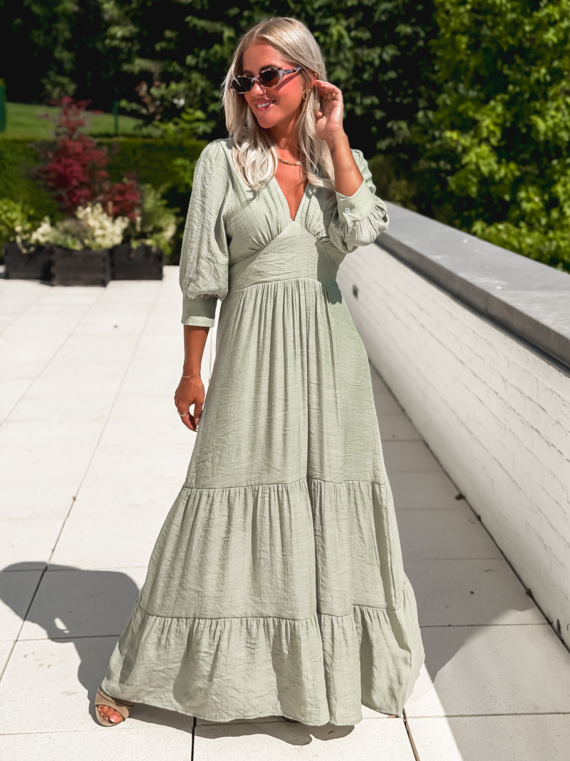 Robe longue Midoli - Vert