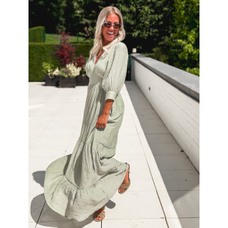 Robe longue Midoli - Vert