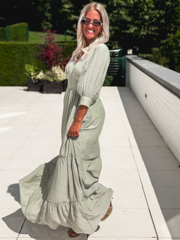 Robe longue Midoli - Vert