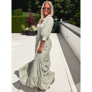 Robe longue Midoli - Vert