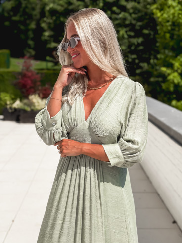 Robe longue Midoli - Vert