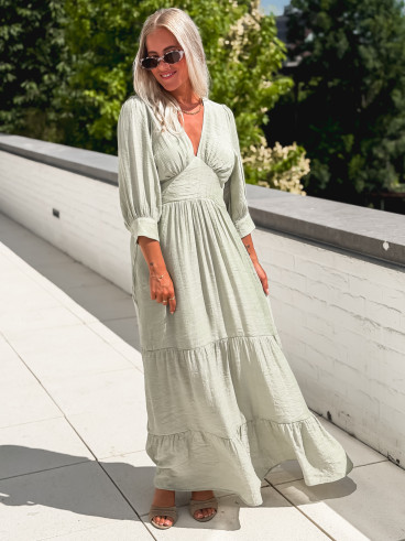 Robe longue Midoli - Vert