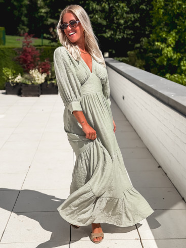 Robe longue Midoli - Vert