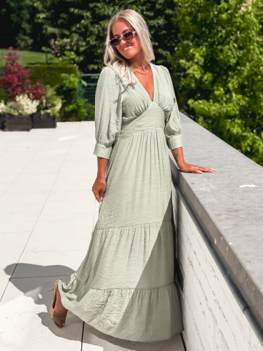 Robe longue Midoli - Vert
