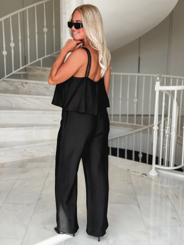 Combinaison pantalon Isalis - Noir