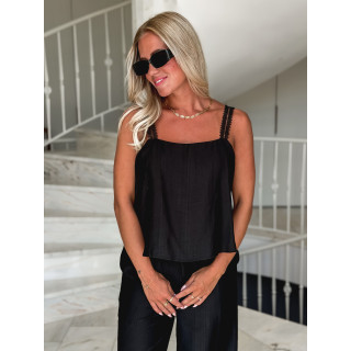Combinaison pantalon Isalis - Noir