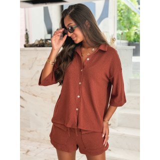 Chemise Lya - Rouille
