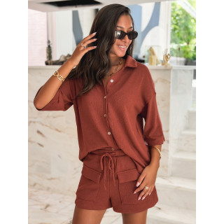 Chemise Lya - Rouille