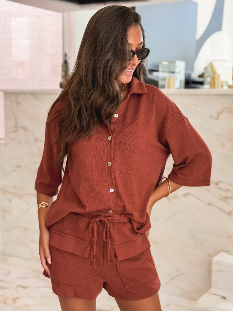 Chemise Lya - Rouille
