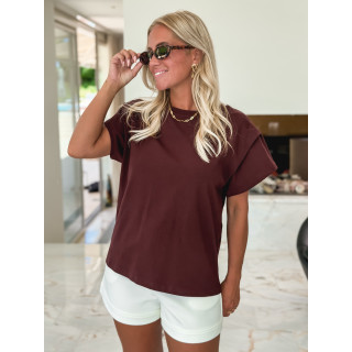 T-shirt Gisèle - Bordeaux