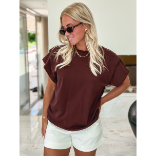 T-shirt Gisèle - Bordeaux