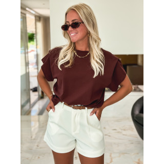T-shirt Gisèle - Bordeaux