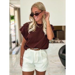 T-shirt Gisèle - Bordeaux