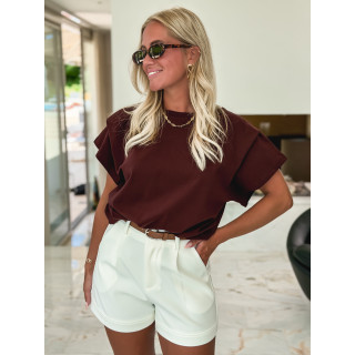 T-shirt Gisèle - Bordeaux