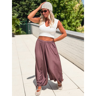 Pantalon Vero - Chocolat