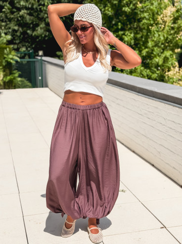 Pantalon Vero - Chocolat