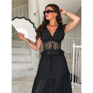 Blouse Lisona - Noir