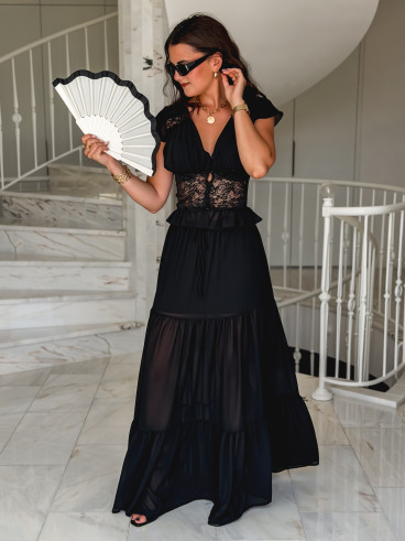 Blouse Lisona - Noir