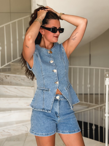 Ensemble en jeans Zaylee - Bleu