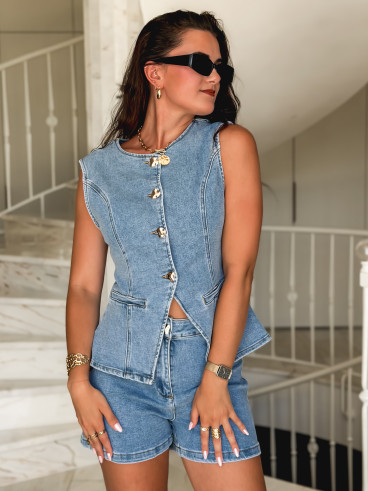 Ensemble en jeans Zaylee - Bleu