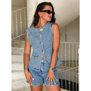 Ensemble en jeans Zaylee - Bleu