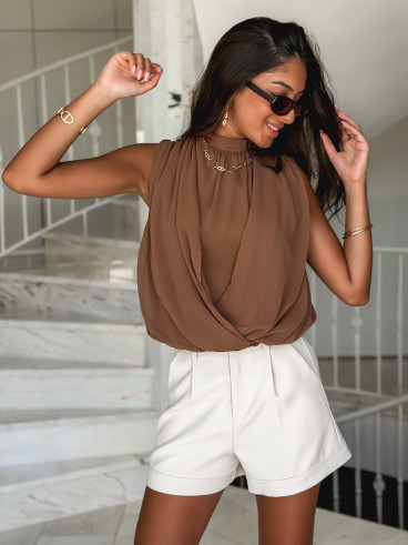 Blouse Miralyne - Café