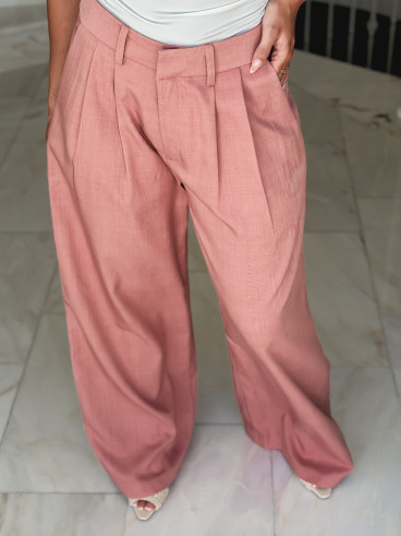 Pantalon Lucilia - Rose