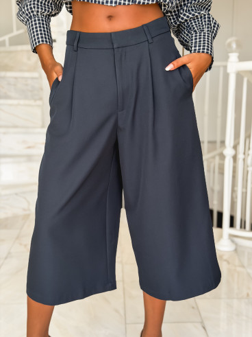 Pantacourt Lalita - Bleu marine