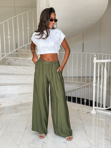Pantalon Amalya - Kaki