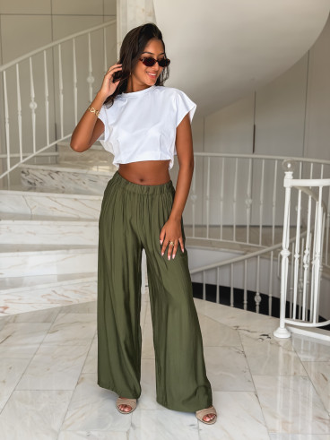 Pantalon Amalya - Kaki