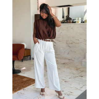 Blouse Kalys - Marron