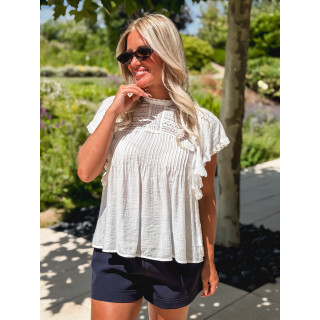 Blouse Elyora - Blanc