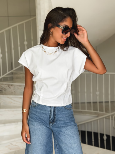 T-shirt Nysia - Blanc