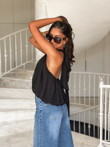 Blouse Pérou - Noir
