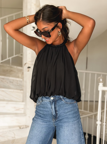 Blouse Pérou - Noir